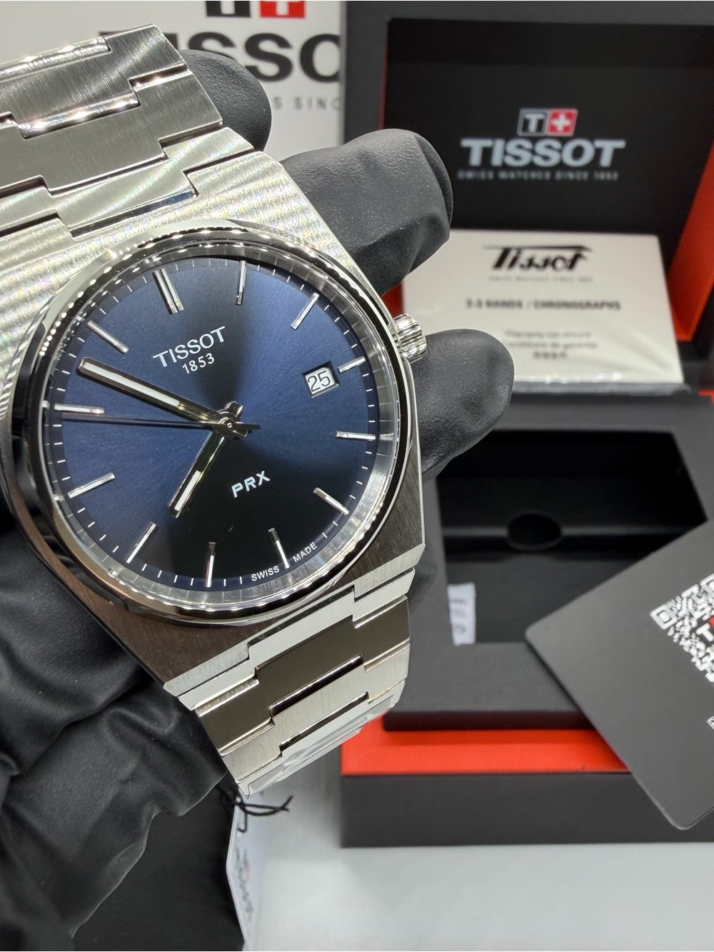 Tissot PRX blue Men's Watch 40mm Quartz - T137.410.11.041.00